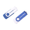 Swivel USB Drives Blue White